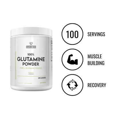 Supplement Needs - 100% Glutamine Powder