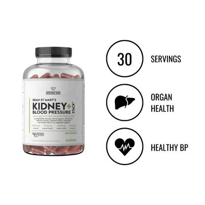 Supplement Needs - Kidney & Blood Pressure Stack - 30 Serving