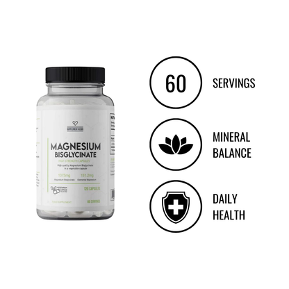 Supplement needs - Magnesium Bisglycinate - 120 capsules