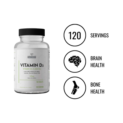 Supplement Needs - Vitamin D3 120 tablets