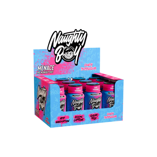 Naughty Boy Menace Pre-Workout Shot (12x60ml)