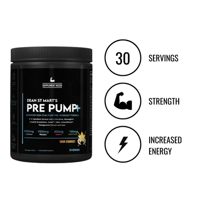 Supplement Needs Pre Pump+