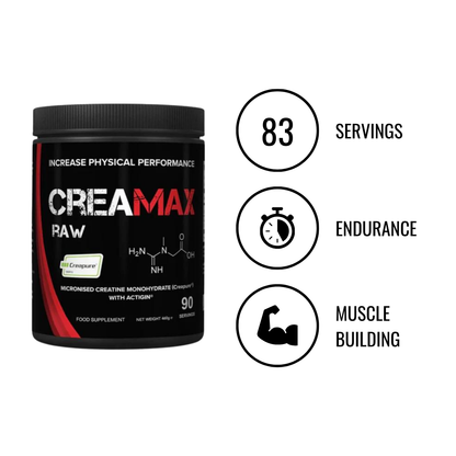 Strom Sports Nutrition – Creamax with patented Creapure