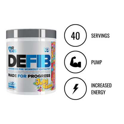 HR LABS - Defib V3 - Advanced Pre workout Catalyst