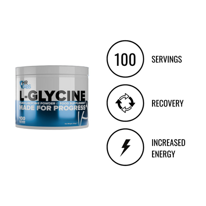 HR LABS L-GLYCINE 100 SERVINGS