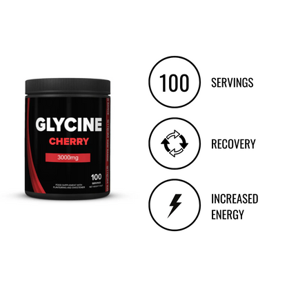 STROM L-GLYCINE 100 SERVINGS CHERRY