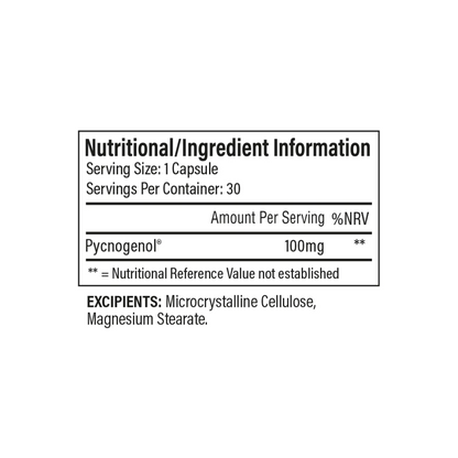 TBJP Pycnogenol - 30 Servings